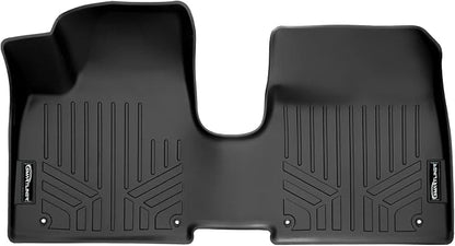 SMARTLINER Custom Fit All Weather 1st Row Floor Mat Liner Set Compatible with 2022-2024 Hyundai Ioniq 5
