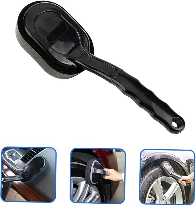 Alipis Wheel Brush Tire Shine Applicator Brush for Car Detailing Tire Dressing Applicator Pad