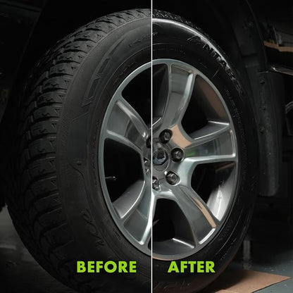 Wipe New 365324-6PK Blazing Wet Tire Shine, Black