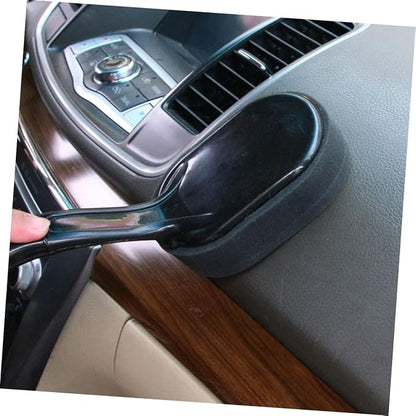 Ergonomic Tire Shine Applicator with Handle Removable Sponge Pad for Tire Dressing and Cleaning Lightweight Design for Easy Use and Storage for Car Detailing
