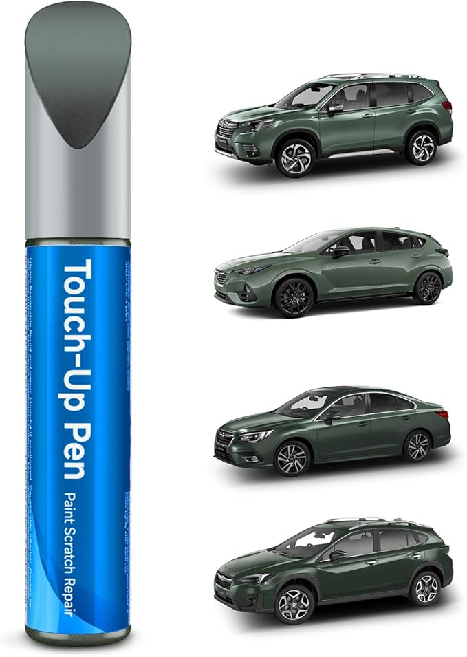 H5Q Jasmine Green Metallic Compatible with Subaru Exact Match Touch Up Paint Car Scratch Repair