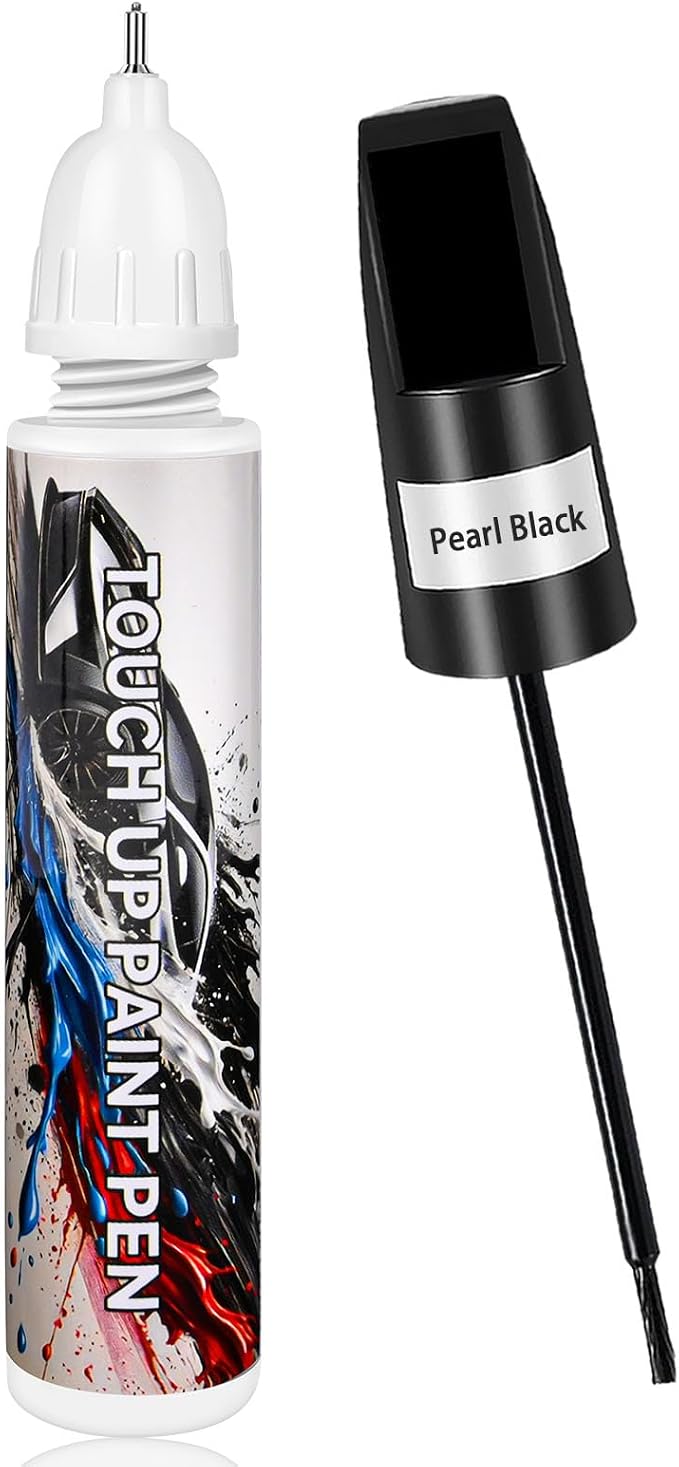 Pearl Black Touch Up Paint for Cars, Car Paint Scratch Repair, Auto Paint Repair Pen, Automotive Scratch Remover, Professional Seamless Coverage, Color Accurate, Long lasting Adhension, Fast Drying