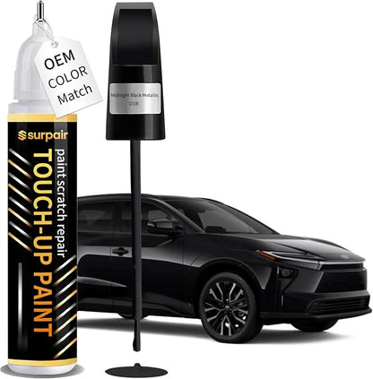 Attitude/Midnight Black Metallic 218 Touch up Paint for Toyota OEM Color Match Car Scratch Repair Kit for Nicks & Chips Scratches Quick & Easy Paint Fix 2-In-1 Car Scratch Remover Pen