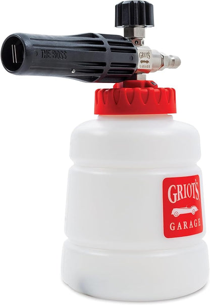 Griot’s Garage The BOSS Foam Cannon for Car Washing and Detailing, Pressure Washer Foam Gun