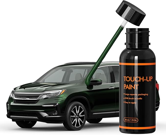 G542P Black Forest Touch Up Paint Compatible With Honda Cars, DIY Car Paint Scratch Repair Kit, Automotive Paints, Quick & Easy Fix Scratch Repair for Passport/Pilot