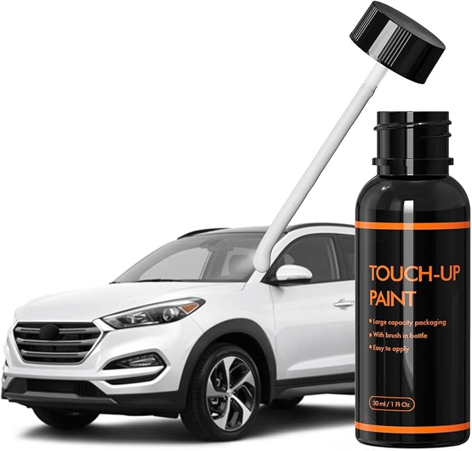 PDW Dazzling White/Winter White Touch Up Paint for Hyundai, DIY Car Paint Scratch Repair Kit, Automotive Paints, Quick & Easy Fix Scratch Repair Compatible with Tucson