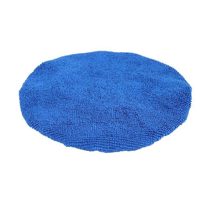 X AUTOHAUX 5pcs Car Polisher Pad Bonnet 5-6 Inch Soft Microfiber Polishing Buffing Pad Cover