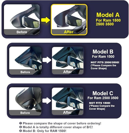 Fitcamx 4K Dash Cam Suitable for RAM 1500 TRX Classic (Model A) 2019 2020 2021 2022 2023 2024 Rebel Big Horn Laramie, OEM Look, UHD 2160P Video, WiFi&APP, Loop Recording G-Sensor, Plug&Play, 64GB Card