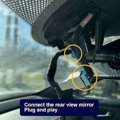 Fitcamx Front 4K+Rear 1080P Dash Cam Suitable for Acura MDX 2022 2023 2024, Gen4 (with Auto Dimming), OEM Look, Dual HD Video, Loop Recording, Built-in WiFi & APP, G-Sensor, Easy to Use, 128GB Card