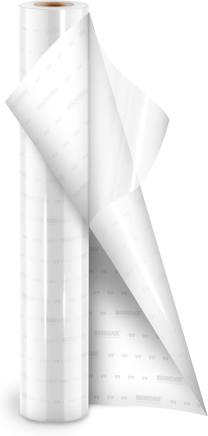 VViViD Barricade Premium 8 Year Clear Gloss Paint Protection Film TPU (72" x 59")
