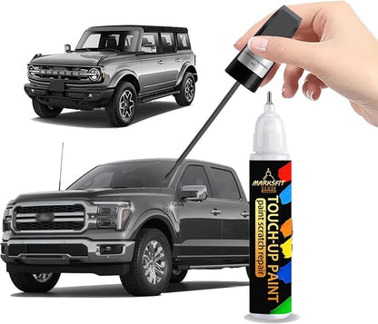 Carbonized Gray Metallic(M7) Touch Up Paint For Ford Exact Match-Chips and Nicks 2 in 1 Car Paint Pen Scratch Rapair for Explorer/Ranger/Escape/Edge/F-150/Mustang/Transit