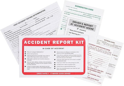 Vehicle Accident Report Kit in Envelope 10 Pack, Helps Drivers Collect, Organize & Report Vehicle Accident Information, J. J. Keller & Associates, Inc.