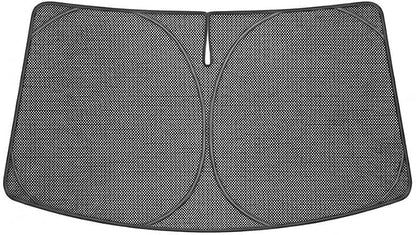 Proadsy Windshield Sun Shade Custom Fit BMW X3 2025-2026 Ice Crystal Black Front Window Sunshade UV and Heat Blocker Foldable Visor Keeps Car Cooler for Summer Parking and Daily Use