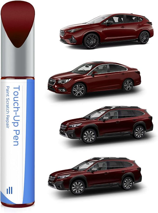 H2Q Venetian Red Pearl Touch Up Paint Compatible with Subaru Exact Match Chips and Nicks Touch Up
