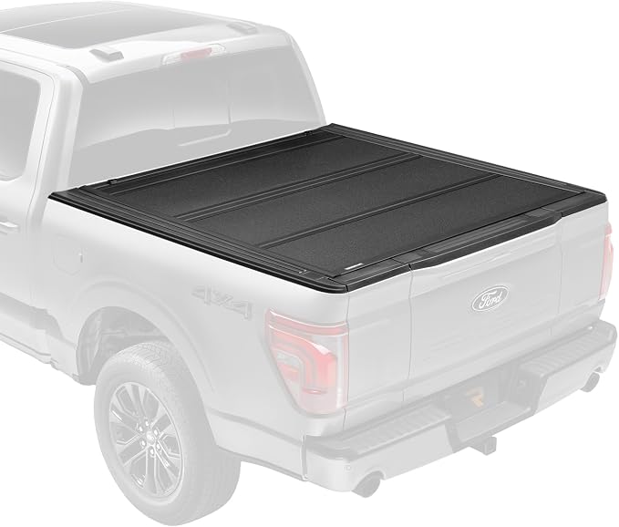RealTruck UnderCover ArmorFlex Hard Folding Truck Bed Tonneau Cover | AX22004 | Fits 2004 - 2014 Ford F-150 6' 7" Bed (78.8")