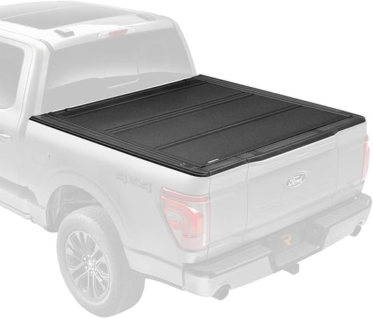 RealTruck UnderCover ArmorFlex Hard Folding Truck Bed Tonneau Cover | AX22004 | Fits 2004 - 2014 Ford F-150 6' 7" Bed (78.8")