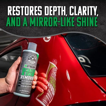 Chemical Guys Insynchro Scratch & Swirl Remover - One Step Compound & Polish for Paint Correction - Removes Fine Scratches, Swirls & Oxidation from Cars, Trucks, SUVs, Motorcycles & More, 16 oz