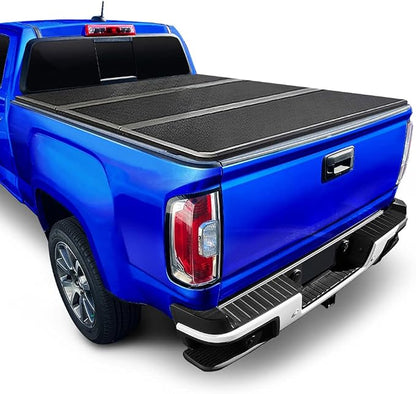Tyger Auto T5 Tri-Fold Alloy Hardtop Truck Bed Tonneau Cover Compatible with 2015-2026 Chevy Colorado GMC Canyon | 5'2" (62") Bed | TG-BC5C3039