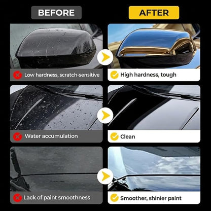 Car Scratch Repair Wax, 2026 New Upgrade Car Scratch Remover Wax with Sponge and Towel, Professional Car Paint Repair Compound for Deep Scratches, Automotive Scratch Repair Kit for Car ，1 Set