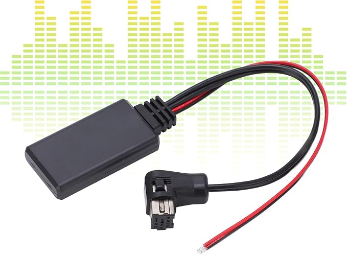 Akozon Bluetooth 5.0 Adapter, Car Bluetooth Audio Receiver Replacement for Pioneer Radio IP-Bus Input