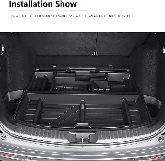Trunk Custom-Fit Organizer for 2023-2026 Honda CR-V, SUV Insert Cargo Rear Hatch Storage Box for CRV EX LX EX-L Touring Turbo Plus Sport Accessories