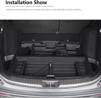 Trunk Custom-Fit Organizer for 2023-2026 Honda CR-V, SUV Insert Cargo Rear Hatch Storage Box for CRV EX LX EX-L Touring Turbo Plus Sport Accessories