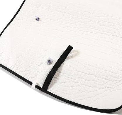 Windshield Sun Shade Compatible with Mercedes-Benz GLB 2023-2025 Foldable Front Windshield Sunshade Protector, Block UV Rays Keep Your Car Cooler