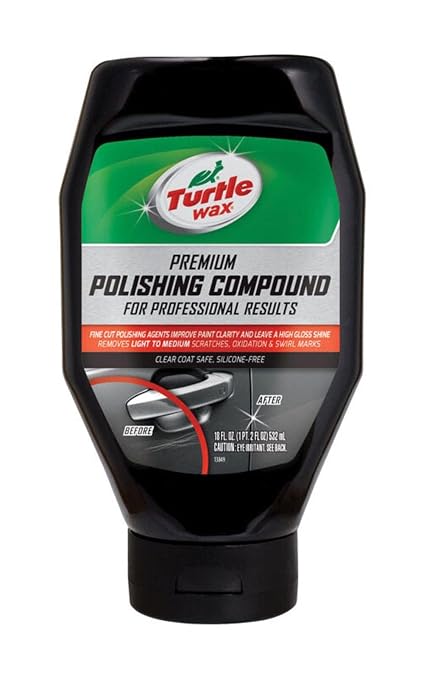 Turtle Wax T-417 Premium Grade Clean Cut Polishing Compound - 18 Oz. (Pack of 2)