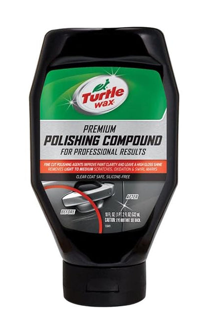 Turtle Wax T-417 Premium Grade Clean Cut Polishing Compound - 18 Oz. (Pack of 2)