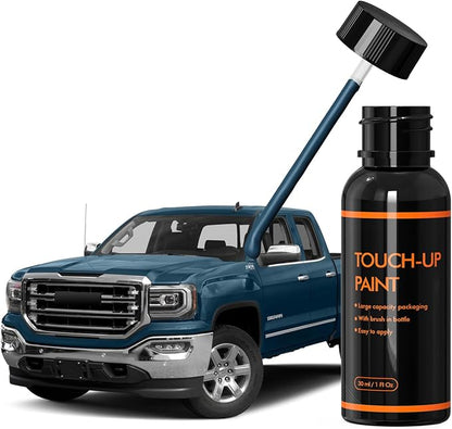 G1K/WA409Y Deep Ocean Blue/Stone Blue Touch Up Paint Compatible With GMC, DIY Car Paint Scratch Repair Kit, Automotive Paints, Quick & Easy Fix Scratch Repair for GM Chevrolet Sierra