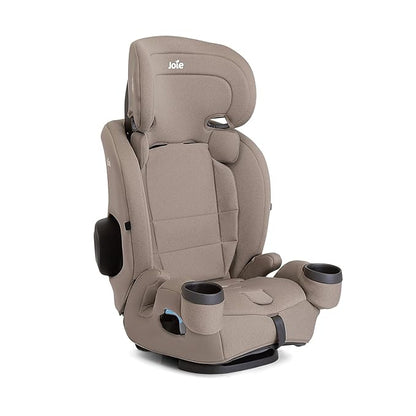 Joie Saffron SI 4-in-1 Car Seat – Car Seat for Infants to Toddlers to Big Kids - 4 Modes, 10-Position No-Rethread Headrest & Harness (Mocha)