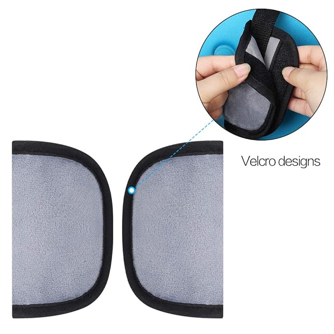 Accmor Car Seat Strap Pads for Baby Kids Toddler, Soft Car Seat Strap Covers Shoulder Pads for All Baby Car Seats, Stroller, Pushchair, High Chair