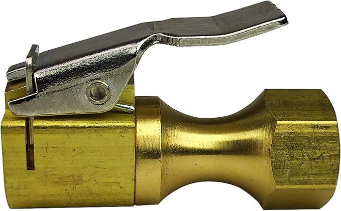 Haltec CH-360OP Solid Brass Lock On Open Air Chuck with Clip On European Style 1/4 inch NPT
