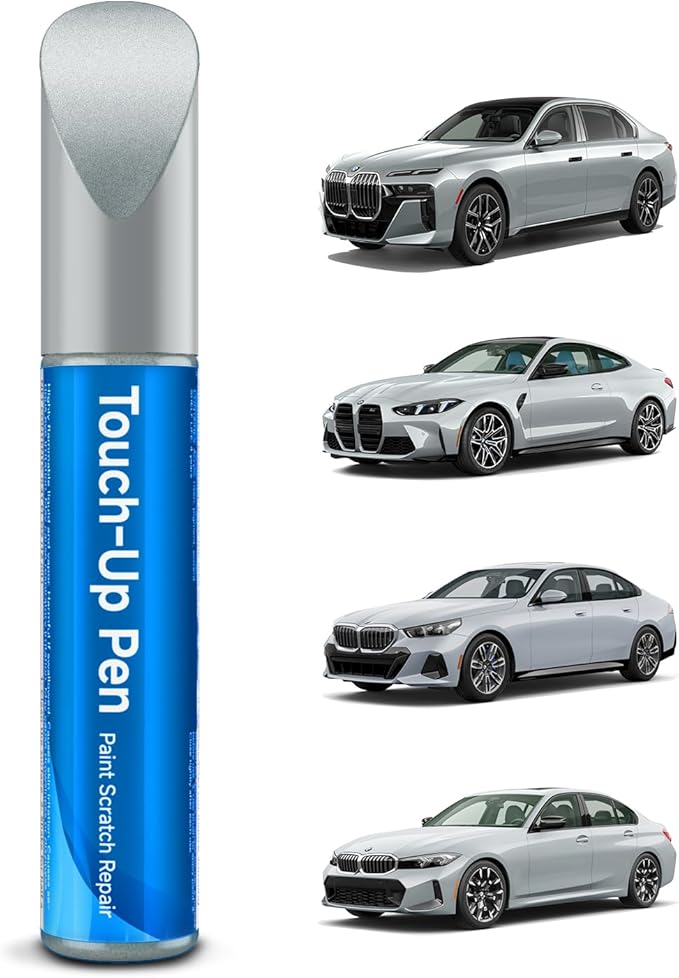 Touch Up Paint for BMW, Brooklyn Gray Metallic(C4P) Exact Match Touch Up Paint Car Scratch Repair (Brooklyn Gray Metallic(C4P))