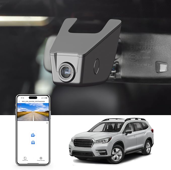Mangoal 4K Dash Cam Custom fit for Subaru Ascent 2019 2020 2021 2022 (Model A),Limited Onyx Edition Premium Touring etc, Integrated OEM Look, UHD 2160P Video, App & WiFi, 64GB Card