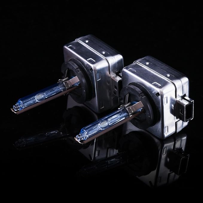 DMEX D1S HID Headlight Bulbs 8000K White Blue Xenon 35W 66144 66140 85140 85415 Replacement - Pack of 2 (Not fit Halogen Headlamp)