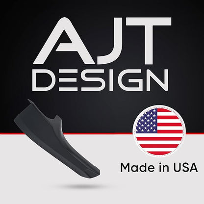 AJT DESIGN Car Door Handle Cover Compatible with Toyota Tacoma (2016-2023) | ABS Plastic Interior Trim, Chrome Delete Tacoma Door Handle Cover | Made in USA, Pack of 4 (Front & Back) - Black