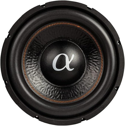 Alphasonik ASW12D AS Series 12" 1200 Watts Max / 400 Watts RMS Dual 4 Ohm Car Subwoofer Stamped Steel Basket with Stronium Magnet Non Pressed Paper Cone Audio Speaker Bass Sub Woofer