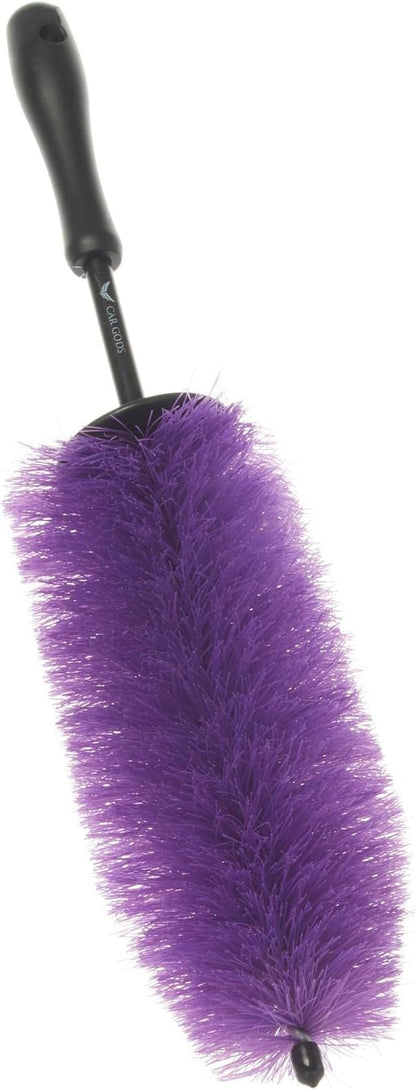 Car Gods Large Barrel Scratchless Wheel Brush (Pack of 1)