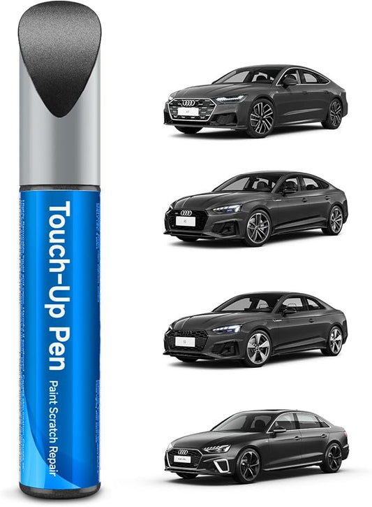 LZ7S/6Y Daytona Gray Pearl Touch Up Paint Compatible With Audi Exact Match Car Paint Pen Scratch Repair
