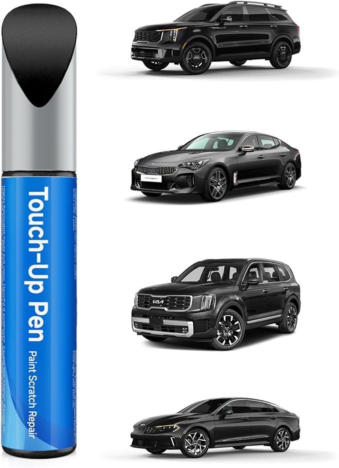 EB Ebony Black Touch Up Paint Compatible with Kia Exact Match Touch Up Paint Car Scratch Repair