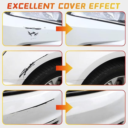 Touch Up Paint Pen for Cars, Car Paint Scratch Repair, 2-In-1 Car Touch Up Paint Fill Paint Pen, Quick & Easy Solution to Repair Minor Automotive Scratches 0.8 fl oz (White)
