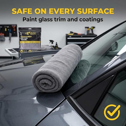 Microfiber Towels for Cars – 24x36 Inch 1200 GSM Car Drying Towel, Drying Towels Car Detailing, Edgeless Shammy Cloth, Ultra Absorbent Streak Lint Free Car Wash Towels for Auto Detailing