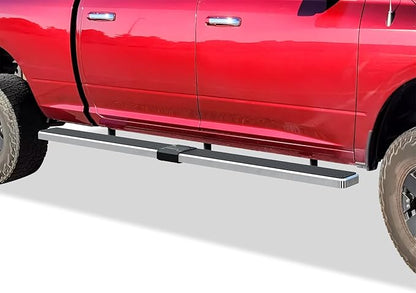 APS Wheel to Wheel Running Boards 6in Compatible with Ram 1500 2009-2018 Crew Cab 6.5ft Bed & Ram 2500 3500 2010-2026 304 Stainless Steel (Nerf Bars Side Steps Side Bars)