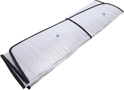 Windshield Sun Shade Compatible with Mercedes-Benz S-Class 2021-2025 Foldable Front Windshield Sunshade Protector, Block UV Rays Keep Your Car Cooler