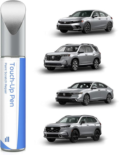 NH-830M Lunar Silver Metallic Touch Up Paint Compatible with Honda Exact Match Chips and Nicks Touch Up