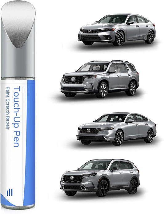 NH-830M Lunar Silver Metallic Touch Up Paint Compatible with Honda Exact Match Chips and Nicks Touch Up