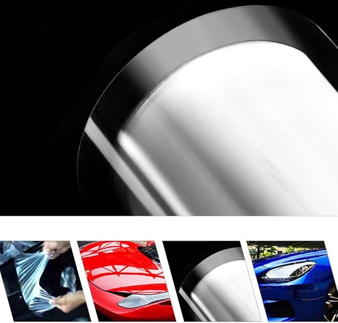 HOHOFILM PPF Car Paint Protection Film Self Healing Automotive Vinyl Wrap Clear Gloss Vinyl Sheet Self-Adhesive,60" x20ft Roll