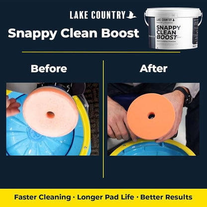 Lake Country Snappy Cleaner Powder - Concentrated Pad Cleaning Powder Formula for Foam, Wool & Microfiber Pads. Removes wax and polish residue and extends pad life. (72 Pack)