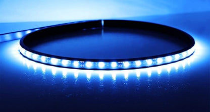 iJDMTOY 40-Inch 63-SMD Flexible LED Running Board/Side Step Lighting Kit Compatible with Ford GMC Chevy Dodge Toyota Nissan Honda Truck SUV, Ultra Blue
